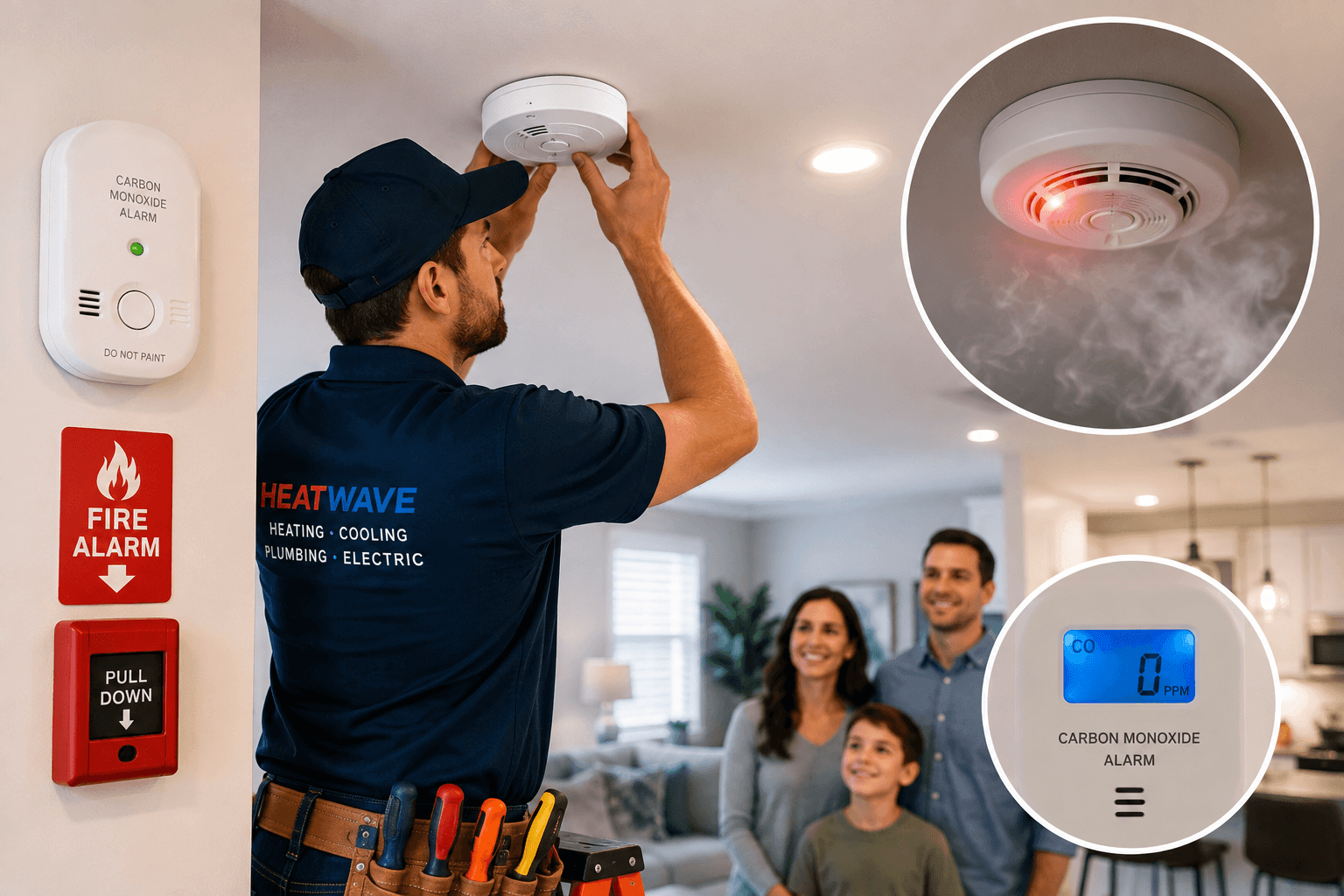 Carbon Monoxide and Fire Alarm Installation