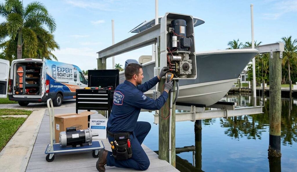 Expert Boat Lift Motor Repair and Replacement