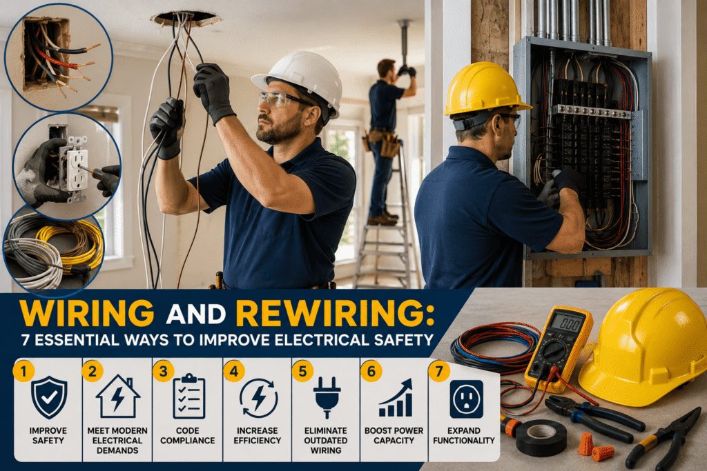 Wiring and Rewiring 7 Essential Ways to Improve Electrical Safety
